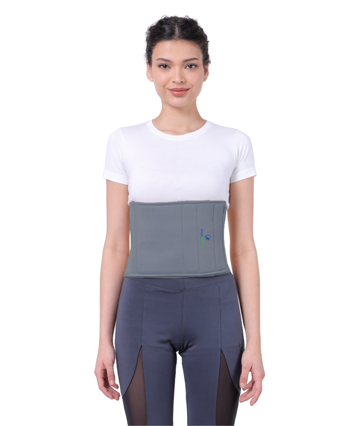 abdominal belt grey