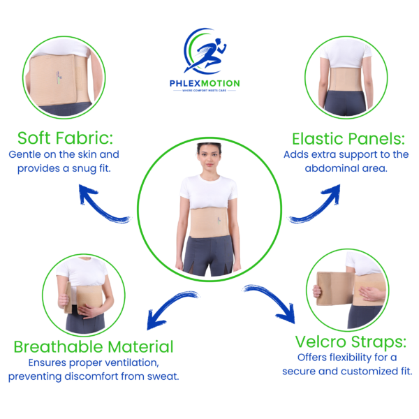 features of abdominal belt