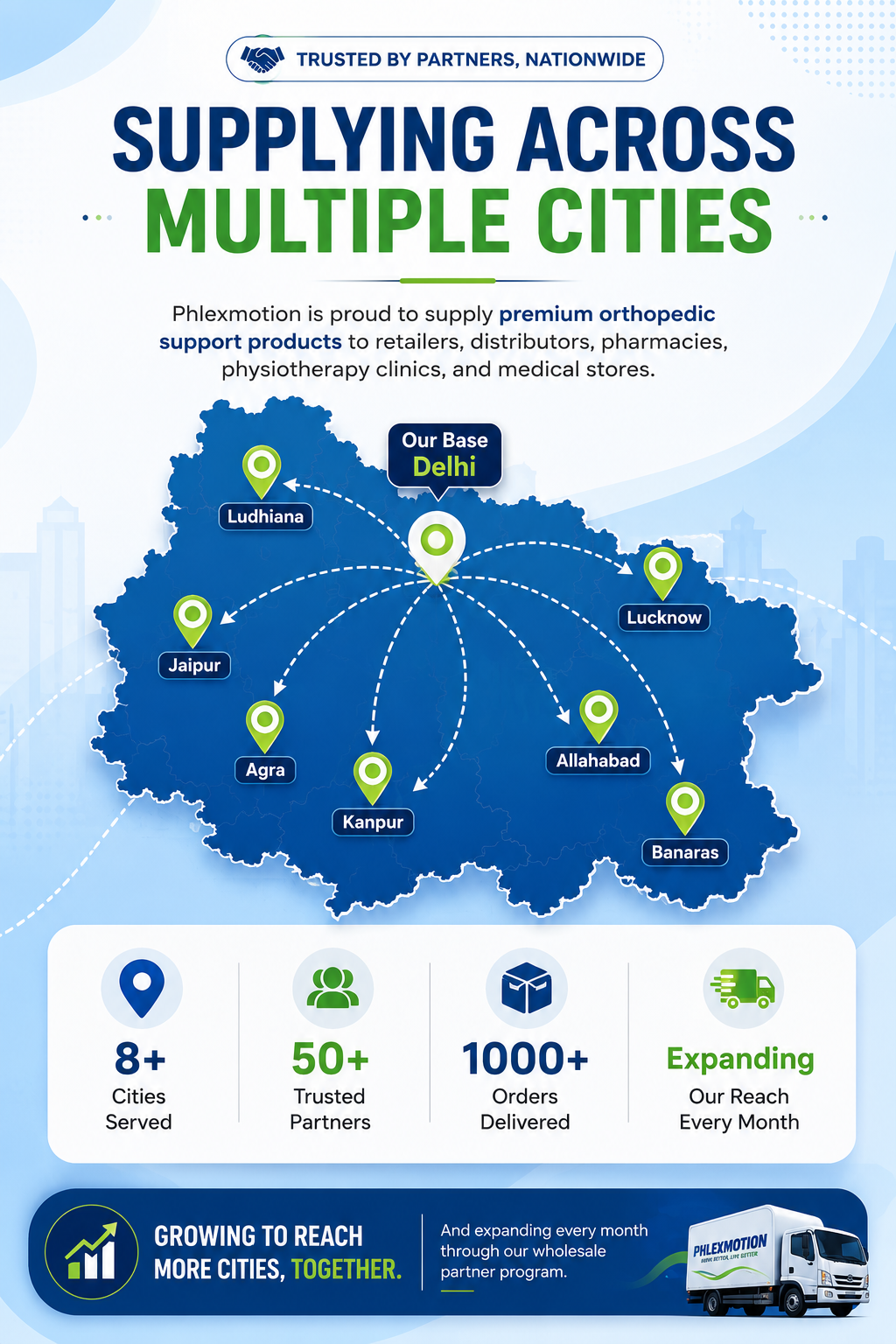 cities where we supply